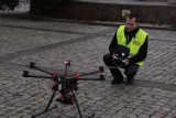 Bochnia: strażnicy testowali drona nad Rynkiem