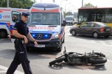 Wrocław: Pijany motocyklista ruszył w drogę. Oto jak skończył
