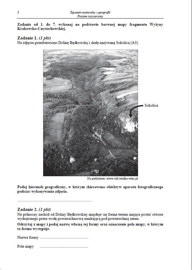 Matura 2014: Geografia - poziom rozszerzony [ODPOWIEDZI,...