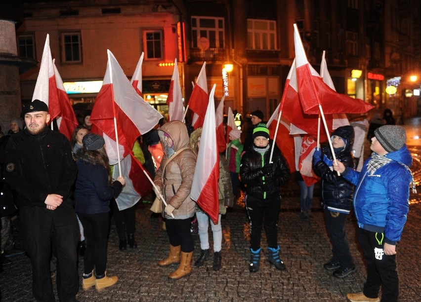 Ulicami Przemyśla przeszedł marsz upamiętniający bohaterstwo...