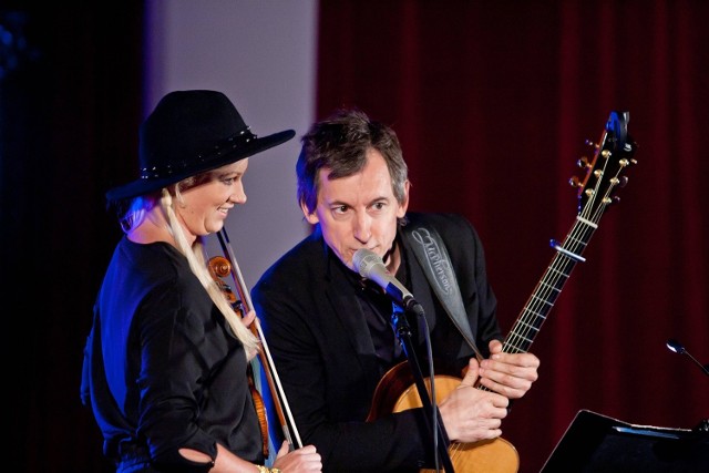 Olga Szomańska i Maciej Miecznikowski wystąpili na koncercie galowym II Festiwalu im. Włodka Szomańskiego "Nie tylko gospel" w Mieroszowie