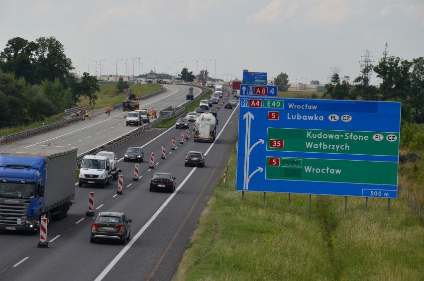 Darmowy przejazd autostradą A1, a na naszej A4 dalej korek (ZDJĘCIA)