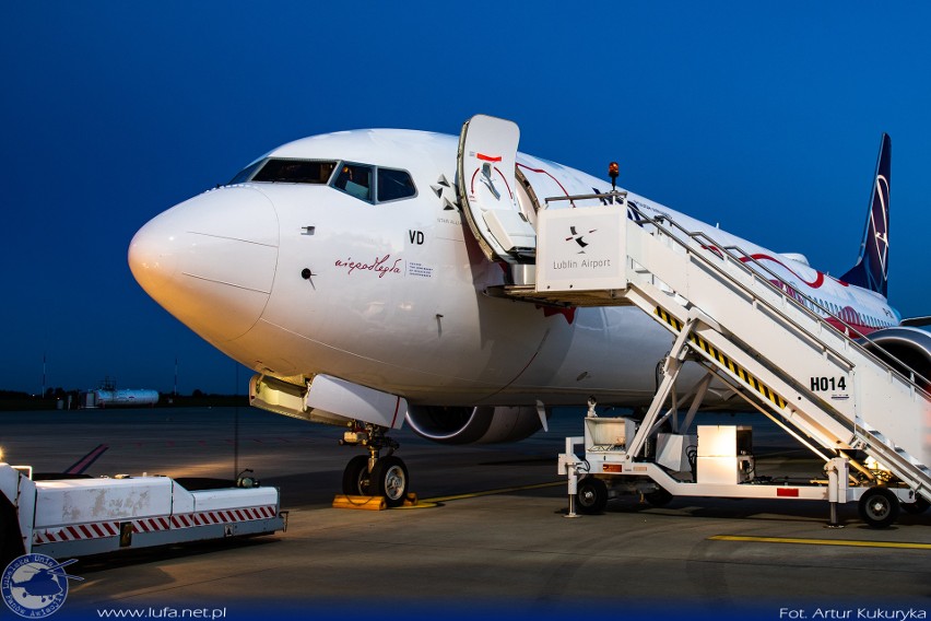 Lotnisko Lublin: Kolejny Boeing 737 LOT-u w zaparkował w Świdniku. Będzie ich pięć