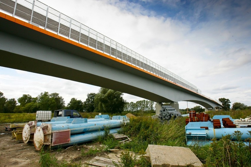 Nowy most na Odrze w Brzegu Dolnym