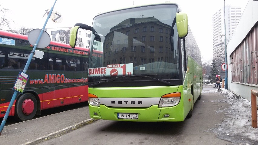 Autobus Katowice Gliwice: Dojedziesz w 26 minut za złotówkę