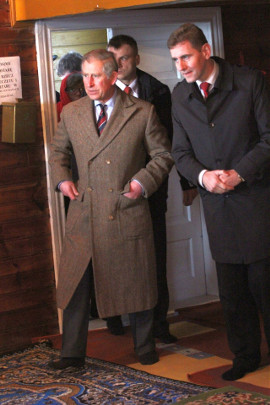 Książę Karol w Kruszynianach