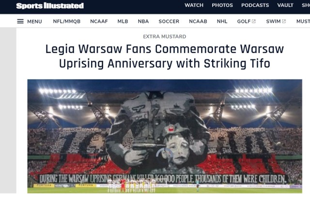 Oprawa meczu Legia Warszawa - Astana i komentarze w mediach