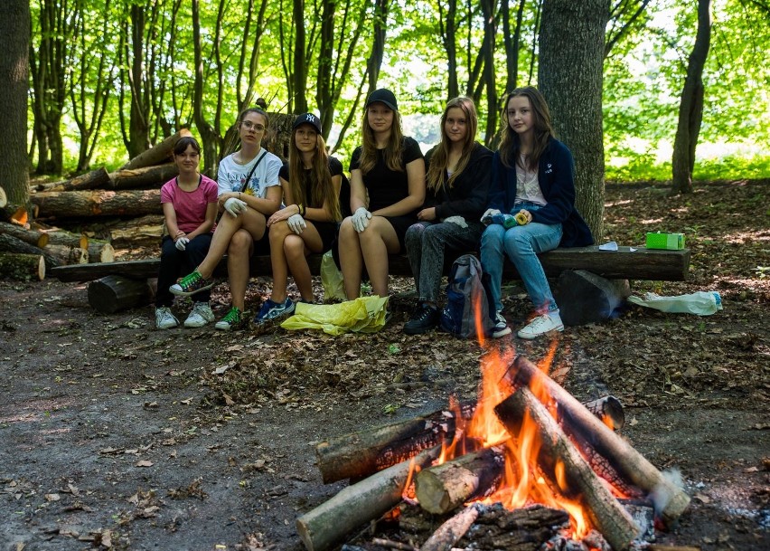 Ogólnopolska akcja #sprzątaMY w lubelskich nadleśnictwach. Zobacz zdjęcia 