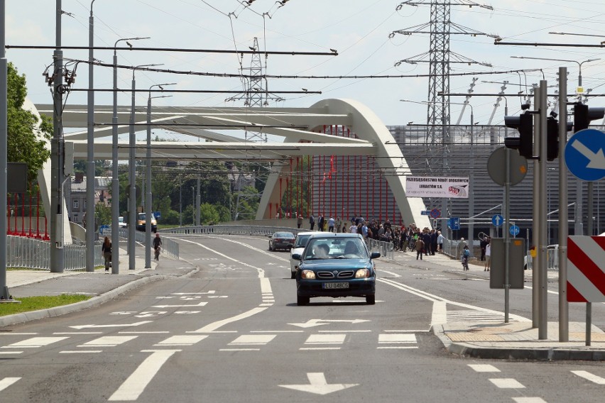 Nowy most na Bystrzycy w Lublinie otwarty! (ZDJĘCIA, WIDEO)