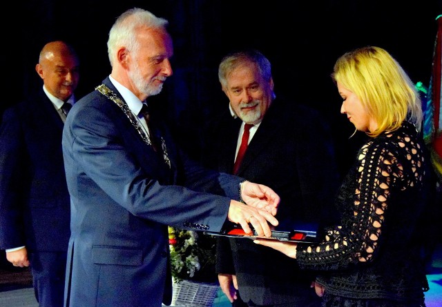 Najwyższe miejskie odznaczenie, Medal Sigillum Civis Virtuti, otrzymał dr Adam Wójcik.