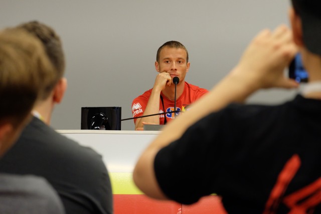 2017-07-19 bialystok rafal grzyb konferencja jagiellonia bialystok fot. adrian kuzmiuk / kurier poranny / polska press