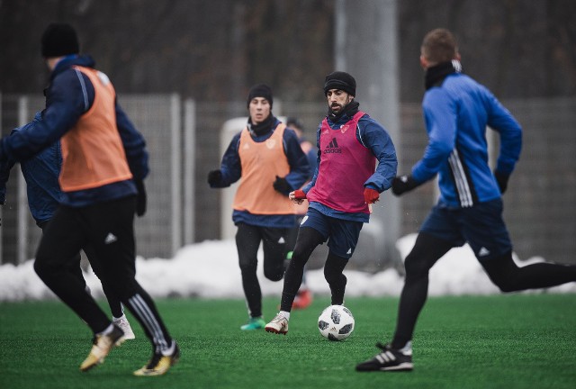 Pierwszy trening Piasta Gliwice w 2019 roku.