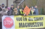 Magnuszew: kolejny protest mieszkańców przeciw linii 400kV. Ponownie zablokują drogę 