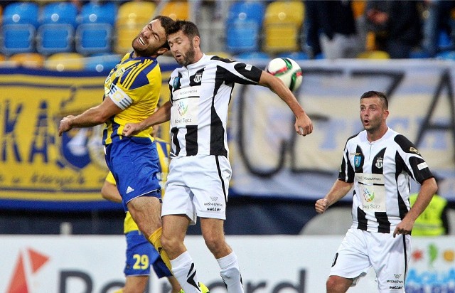 Arka Gdynia - Sandecja Nowy Sącz 2:1