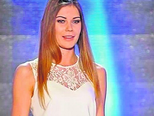 Tak Patrycja Krzemień prezentowała się podczas półfinału Miss Polski 2015.