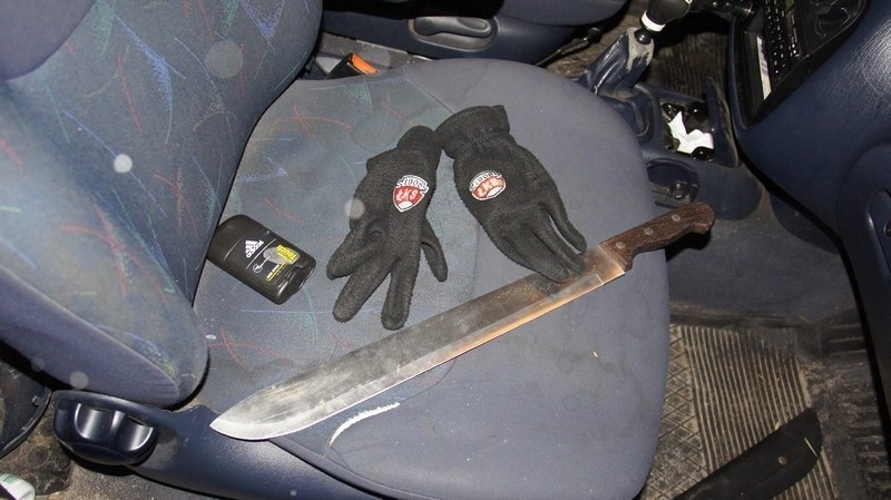 W samochodzie pseudokibica ŁKS policja znalazła m.in....
