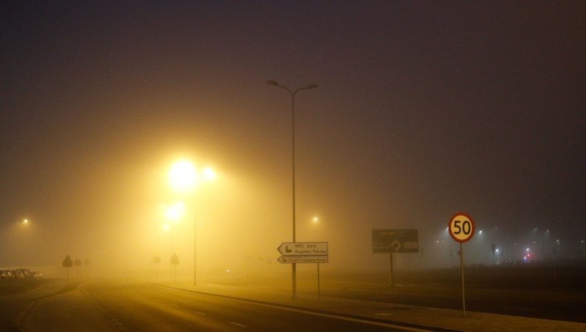 Okolice lotniska w Jasionce (18.01.2020)