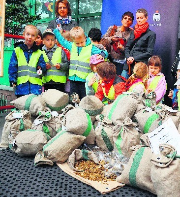 Worki z grosikami ubieranymi podczas "Gorączki złota".