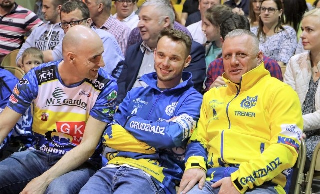 Optymistycznie do nowego sezonu podchodzi m.in. Robert Kempiński, trener MrGarden GKM (pierwszy z prawej)