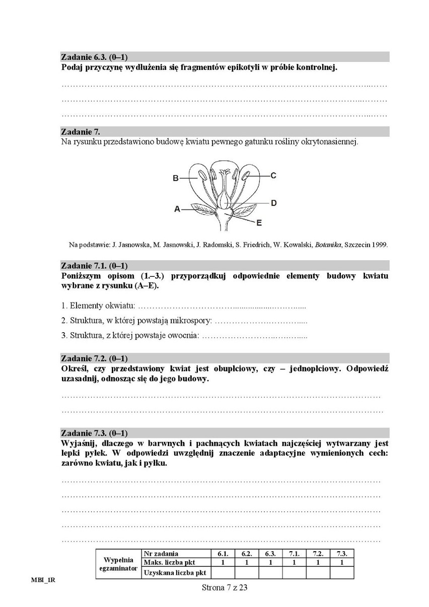 Matura 2016: BIOLOGIA rozszerzona [ODPOWIEDZI, ARKUSZ CKE]