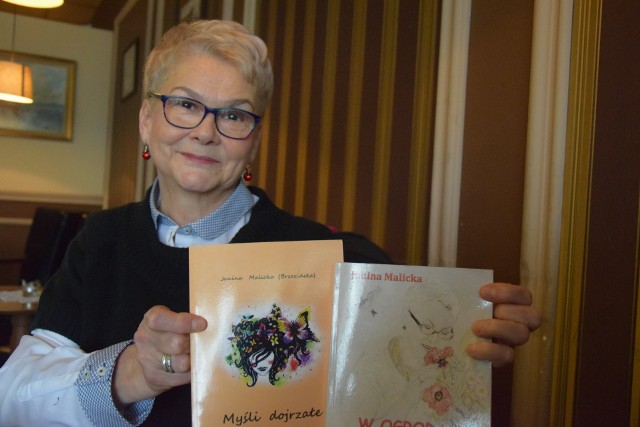 Janina Malicka, konecka poetka, zaprasza na promocję swego nowego tomiku we wtorek o godzinie 16. Miejsc spotkania - Biblioteka Publiczna w Końskich