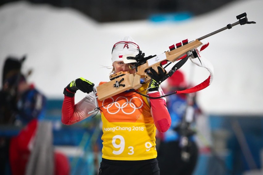 Krystyna Guzik spisała się fenomenalnie w biathlonowej...