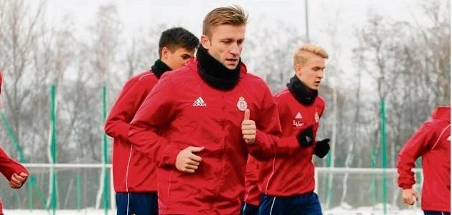 Jakub Błaszczykowski na treningu Wisły