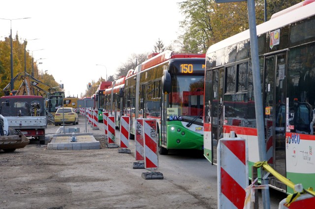 Zdjęcie z poniedziałkowego protestu w Lublinie