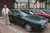 Zlot miłośników aut marki Lancia u stóp Świętego Krzyża. Zobacz zdjęcia