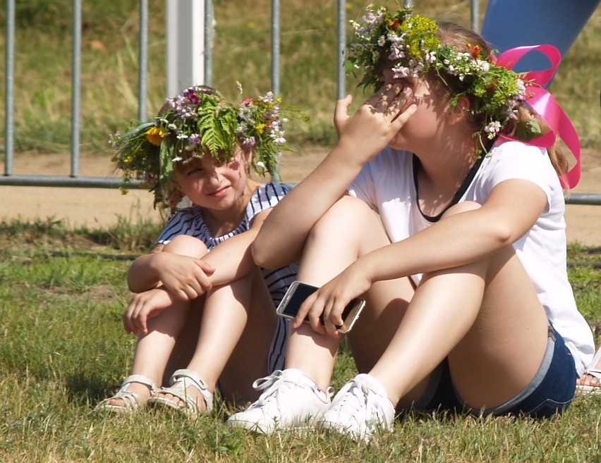 Ostrołęka. Powitanie lata 2019. Noc Kupały na plaży...