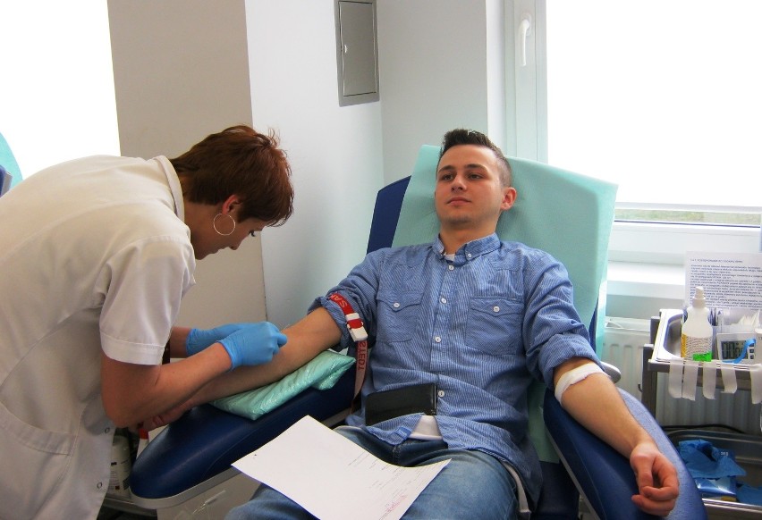 Uczniowie ZSZ w Gorlicach oddali ponad 20 litrów krwi