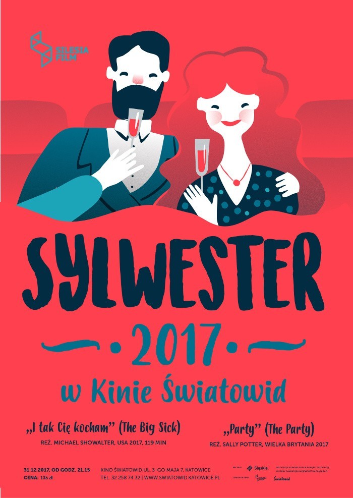 KINO ŚWIATOWID, Katowice - SYLWESTER 2017 W KINIE ŚWIATOWID...