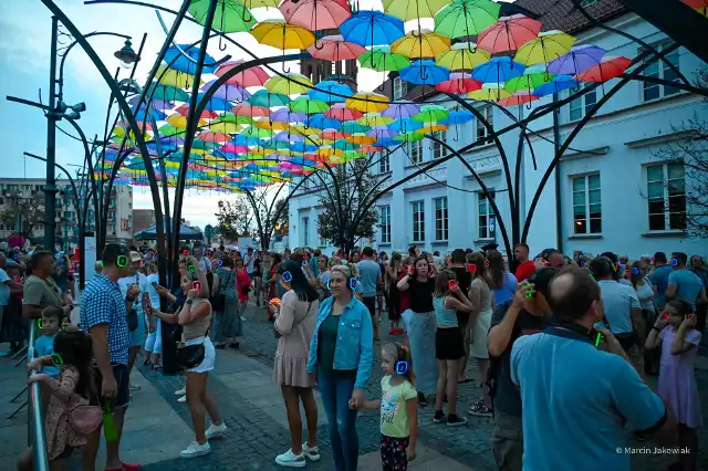 W niedzielę przy ul. Kilińskiego na Silent Disco bawili się mieszkańcy Białegostoku