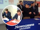 Nowoczesna i SLD z Grudziądza idą razem do wyborów samorządowych [wideo]