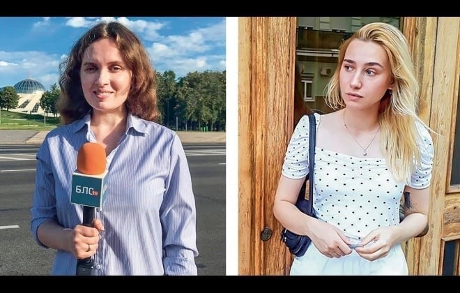 Kaciaryna i Daria zostały przewiezione do aresztu w Mińsku....