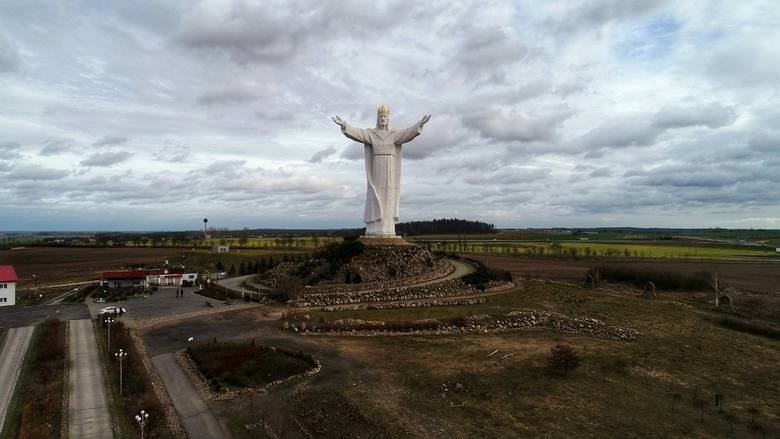 Zdjęcia z drona, robione w lutym 2020