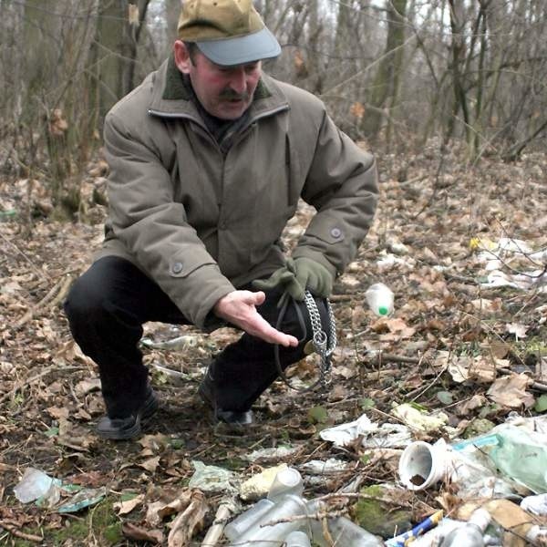 Takich miejsc w lesie Ryszard Madej pokazał nam kilkanaście.