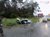 Wypadek na DK1 w Winownie ZDJĘCIA