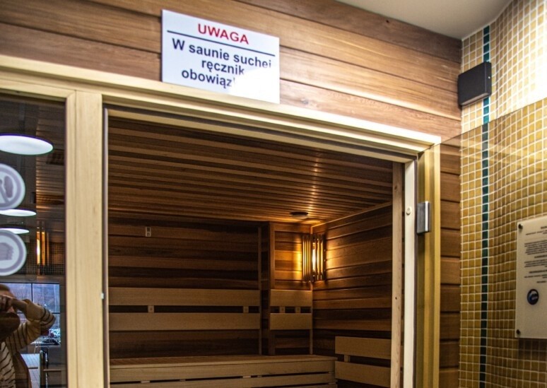 Nowa łaźnia parowa/saunarium w Wadowicach