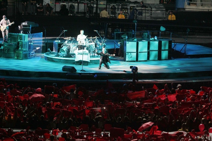 U2 był ostatnią gwiazdą, która zagrała na Stadionie Śląskim...