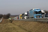 Znów potężny korek na autostradzie A4 pod Wrocławiem