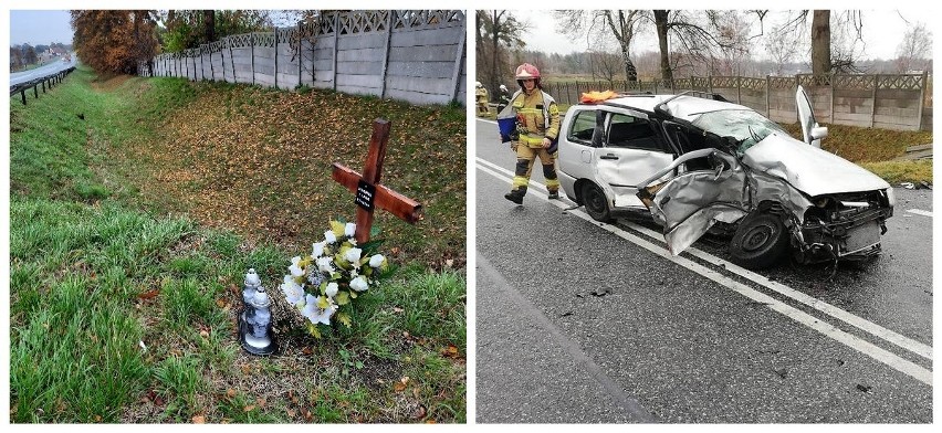 Dwie osoby zginęły 27 grudnia 2019 roku w wypadku na drodze...