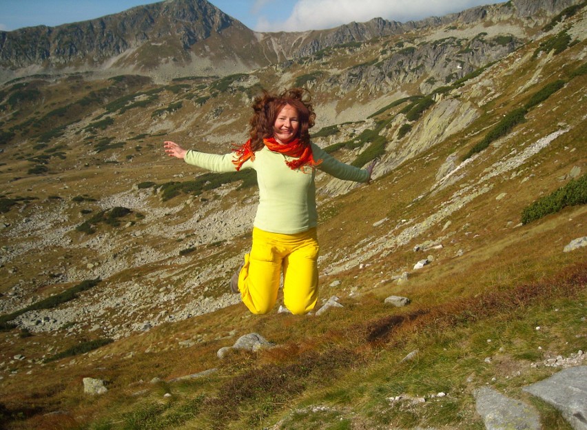 Agnieszka Siejka w górach