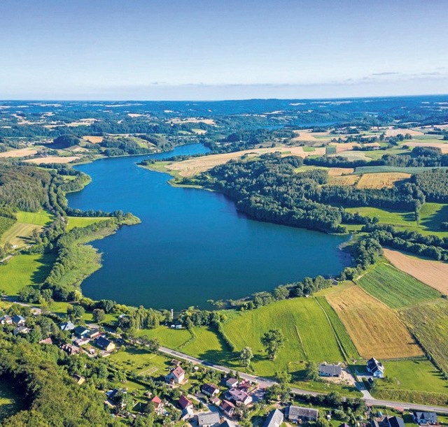 Kaszubski Park Krajobrazowy widziany z lotu ptaka - kwintesencja piękna regionu