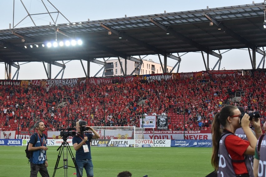 Mecz Widzew Łódź - Stal Rzeszów oglądało prawie 17 tysięcy...