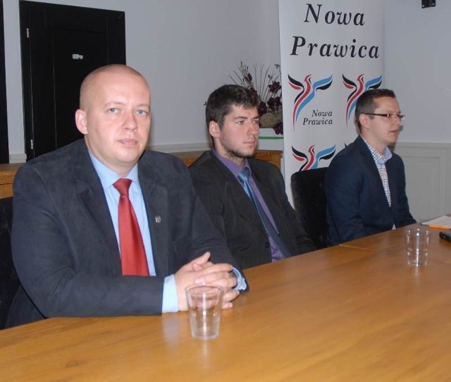 Michał Frąckowiak, przy wsparciu Kacpra Kozłowskiego i Tomasza Rubisia, chce poprawiać warunki życia w Głogowie, zwłaszcza przedsiębiorców.
