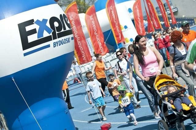 „Express Bydgoski” od wielu  lat organizuje akcje, promujące sport na świeżym powietrzu