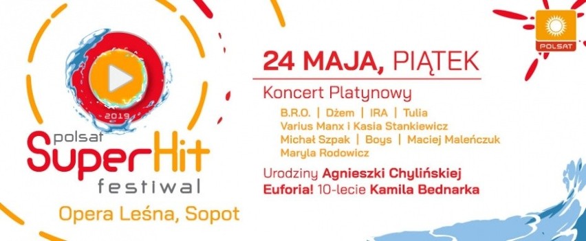 Od 24 do 26 maja odbędzie się Polsat SuperHit Festiwal