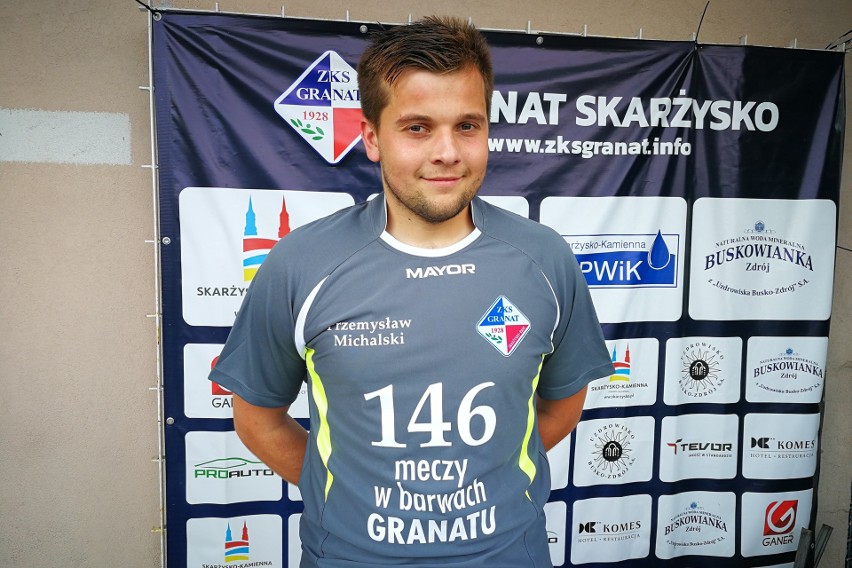 Przemysław Michalski zagra po raz pierwszy w Skarżysku od momentu odejścia z Granatu