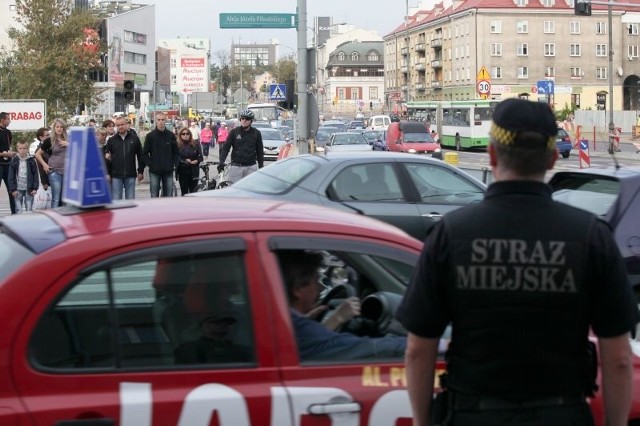 Utrudnienia na Alei Piłsudskiego